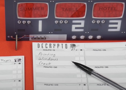 Decrypto game components